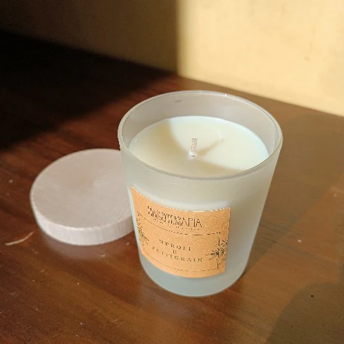 Candela Profumata Neroli e Petitgrain Nasoterapia - Image 2
